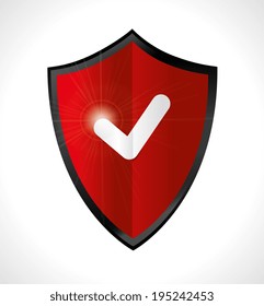Security design over white background,vector illustration