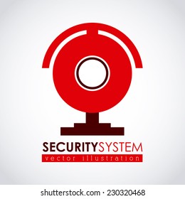 Security design over white background,vector illustration