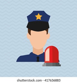 Security design. Protection icon. Colorful illustration