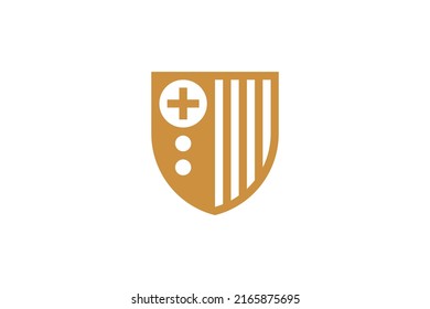 Security Digital Monoline Logo Vector