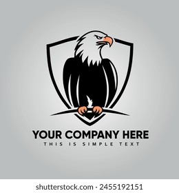 Security Eagle Logo EPS Vector Design