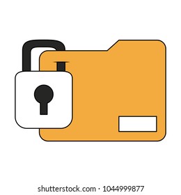 Security folder symbol