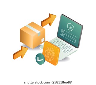 Security of goods delivery package data