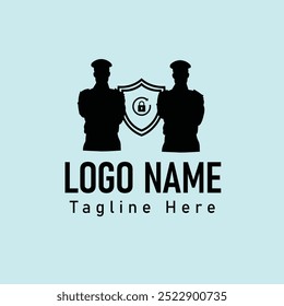 Security Guard Logo Vector Illustration