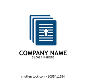 security guard shield online technology vector logo design template