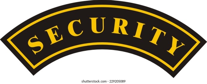 Security guard's stripe