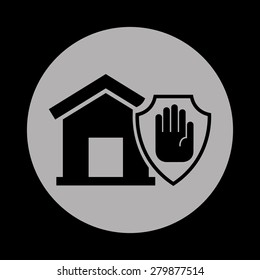 security home design, vector illustration eps10 graphic 