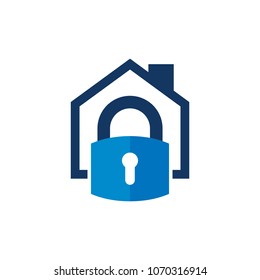 Security House Logo Icon Design