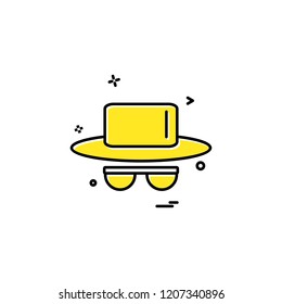 Security icon design vector