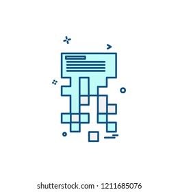 Security icon design vector