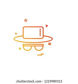 Security icon design vector