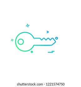 Security icon design vector