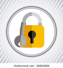 security icon design, vector illustration eps10 graphic 