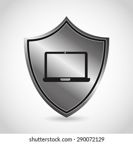 security icon design, vector illustration eps10 graphic 