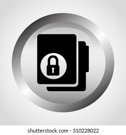 security icon design, vector illustration eps10 graphic 