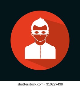 security icon design, vector illustration eps10 graphic 