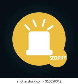 security icon design, vector illustration eps10 graphic 