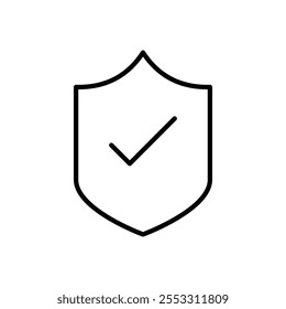 Security icon isolated on white background