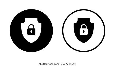 Security icon logo design. protection icon. privacy. vpn