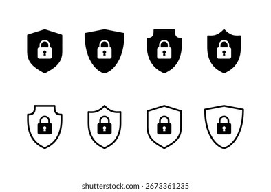 Security icon logo design. protection icon. privacy. vpn