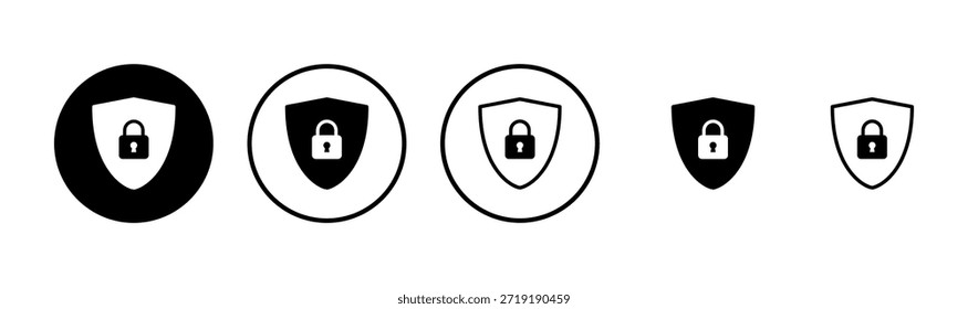 Ícone de segurança logo design. ícone de proteção. privacy. vpn