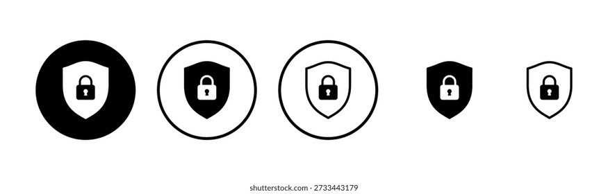 Security icon logo design. protection icon. privacy. vpn