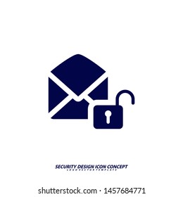 Security icon logo design vector. Protection and Security Vector Line Icons Set. Business Data Protection Technology, Cyber Security, Computer Network Protection. Editable Stroke. Web Icon