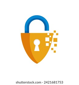security icon logo design  vector