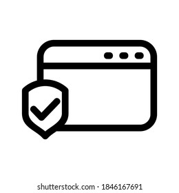 Security icon or logo isolated sign symbol vector illustration - high quality black style vector icons
