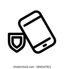 Security icon or logo isolated sign symbol vector illustration - high quality black style vector icons
