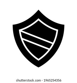 icono de seguridad o logotipo símbolo de signo aislado ilustración vectorial - iconos vectoriales de estilo negro de alta calidad
