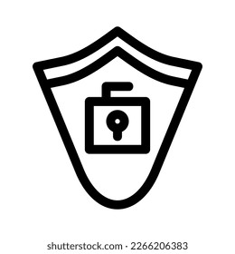 security icon or logo isolated sign symbol vector illustration - high quality black style vector icons
