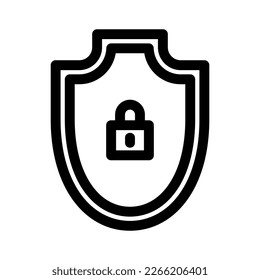 security icon or logo isolated sign symbol vector illustration - high quality black style vector icons
