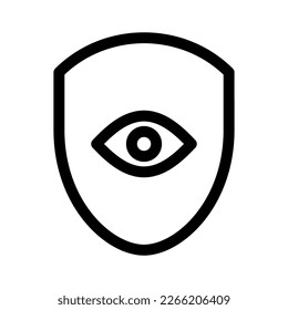 icono de seguridad o logotipo símbolo de signo aislado ilustración vectorial - iconos vectoriales de estilo negro de alta calidad
