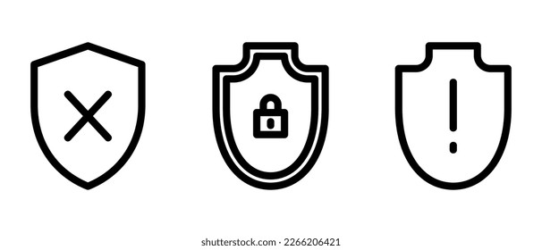 icono de seguridad o logotipo símbolo de signo aislado ilustración vectorial - iconos vectoriales de estilo negro de alta calidad
