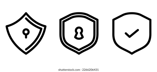 security icon or logo isolated sign symbol vector illustration - high quality black style vector icons
