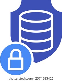 Security Icon Mixed Vector Illustration