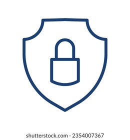 Security Icon, Protection Sign, Padlock Icon, Privacy, Safety Icon, Shield Protect Vector, Guard Design Elements, Lock Security Symbol, Access Denied Design For Mobile Apps And Website Illustration