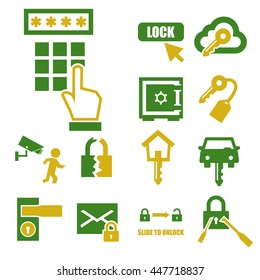 security icon set