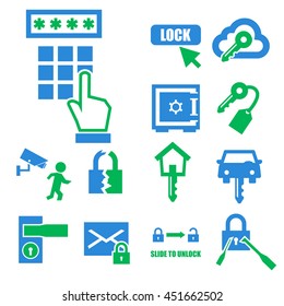 security icon set