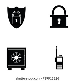 security icon set