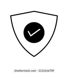 imagen de conjunto de iconos de seguridad con estilo de glifo