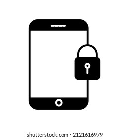 security icon set image with glyph style