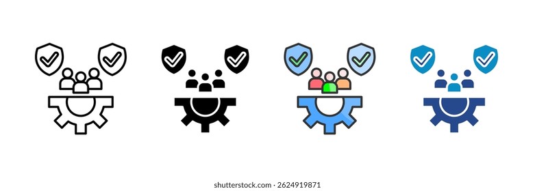 Security Icon Set Multiple Style Collection