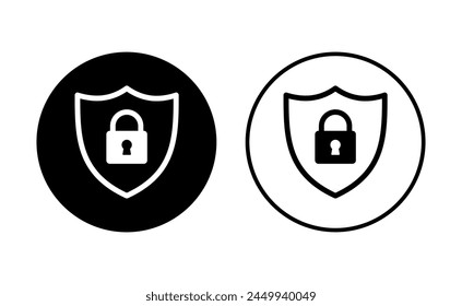 Conjunto de iconos de seguridad. icono de protección. privacidad. vpn