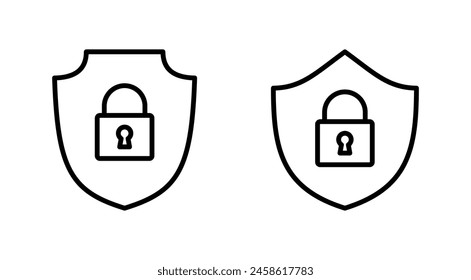 Security icon set. protection icon. privacy. vpn