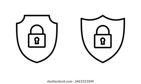 Security icon set. protection icon. privacy. vpn