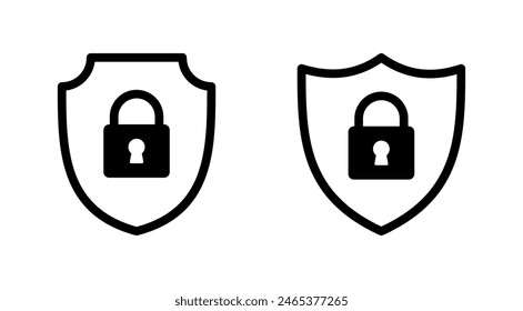 Security icon set. protection icon. privacy. vpn