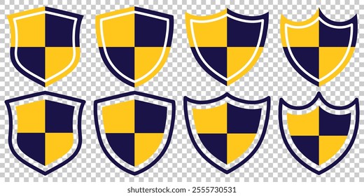 Security icon set. Protection icon. Shield security icon, Safety, protection sign. 