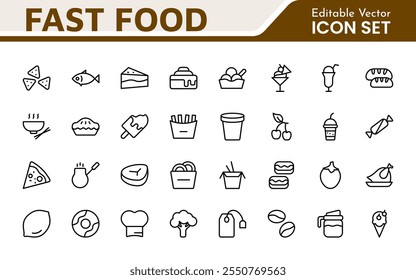 Conjunto de Ícones de Segurança: Uma coleção robusta de ícones modernos projetados para transmitir segurança e proteção, cibersegurança, segurança doméstica e segurança pessoal.